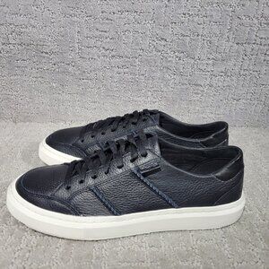 UGG Alameda Lace Women's Size US 8.5 Black Leather Comfort Casual Sneakers